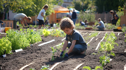 Planter pour apprendre : les bienfaits insoupçonnés du jardinage à la petite enfance